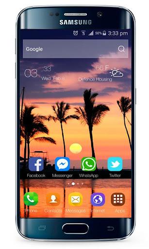 Launcher Nokia 6 theme - Image screenshot of android app