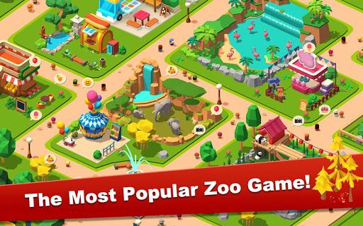 Zoo Tiles:Animal Park Planner - Gameplay image of android game