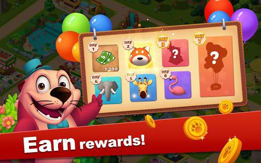 Zoo Tiles:Animal Park Planner - Gameplay image of android game