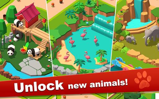 Zoo Tiles:Animal Park Planner - Gameplay image of android game