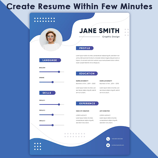 Resume Builder-CV Maker - عکس برنامه موبایلی اندروید