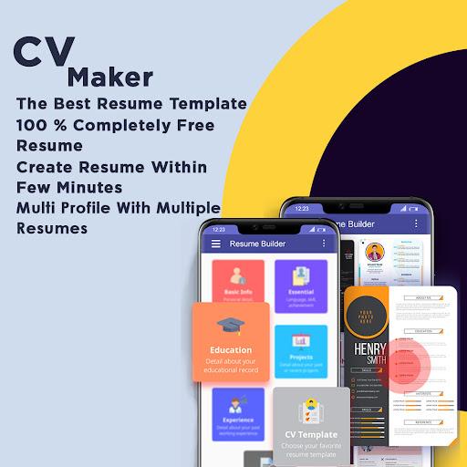 Resume Builder-CV Maker - عکس برنامه موبایلی اندروید