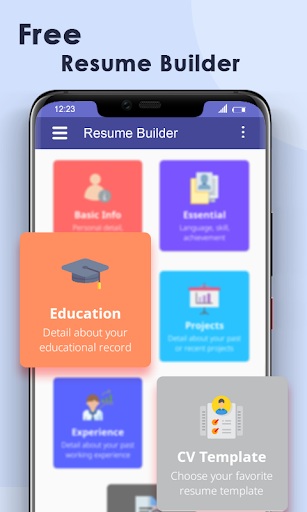 Resume Builder-CV Maker - عکس برنامه موبایلی اندروید