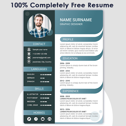 Resume Builder-CV Maker - عکس برنامه موبایلی اندروید