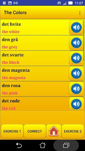 Learning Norwegian language (l - Image screenshot of android app