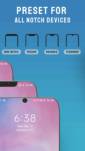 Notch Hider & Notch Customiser - Image screenshot of android app