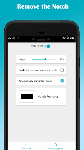 Notch Remover - Image screenshot of android app