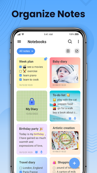 Keep Notes - Notepad, Notebook - عکس برنامه موبایلی اندروید