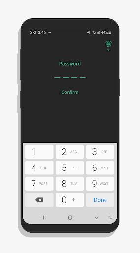 BlackNote Notepad Notes - دفتر یادداشت تم تاریک - عکس برنامه موبایلی اندروید