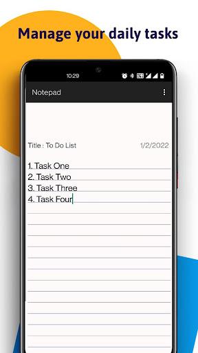 Notepad - Simple Notes & Lists - عکس برنامه موبایلی اندروید