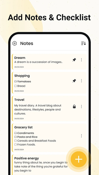 Notes: Notepad & To Do List - عکس برنامه موبایلی اندروید