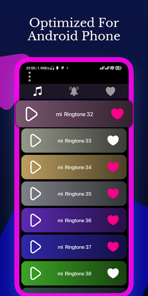 Ringtones and sms for Xiaomi - Image screenshot of android app