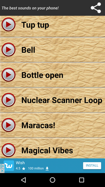 Notification Sounds - Image screenshot of android app