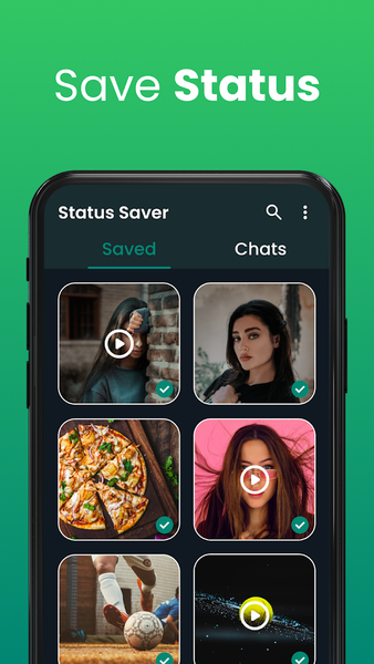 Status Saver for WhatsApp - عکس برنامه موبایلی اندروید