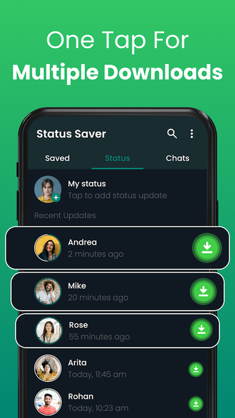 Status Saver for WhatsApp - عکس برنامه موبایلی اندروید