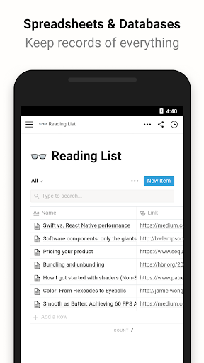Notion: Notes, Tasks, AI - Image screenshot of android app