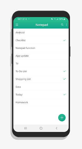 Notepad - Notes, Checklist - Image screenshot of android app