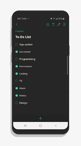Notepad - Notes, Checklist - عکس برنامه موبایلی اندروید