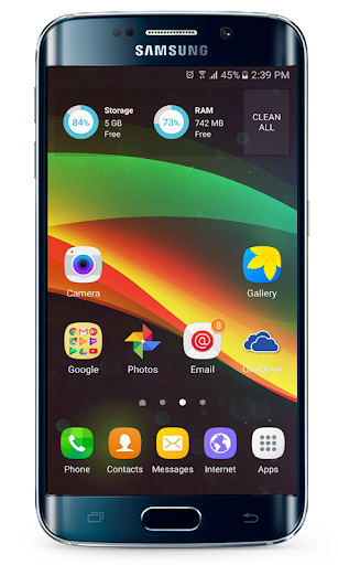 Galaxy S20 Ultra Launcher Them - Image screenshot of android app