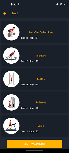 Liftwise - Gym Workout Plans - عکس برنامه موبایلی اندروید