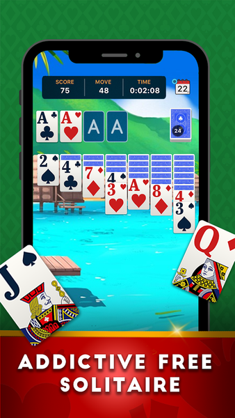 Classic Solitaire : Card Game - عکس بازی موبایلی اندروید