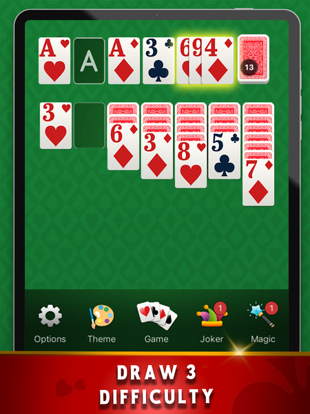Klondike Solitaire Card Game - عکس بازی موبایلی اندروید
