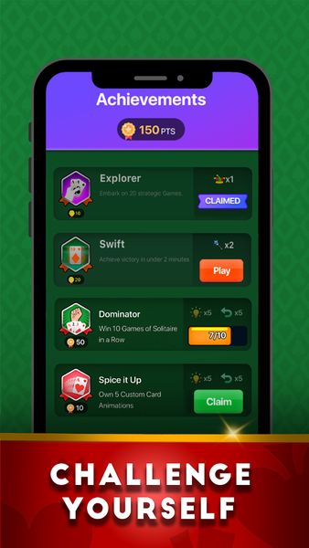 Klondike Solitaire Card Game - عکس بازی موبایلی اندروید