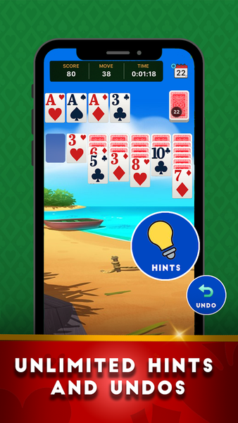Klondike Solitaire Card Game - عکس بازی موبایلی اندروید