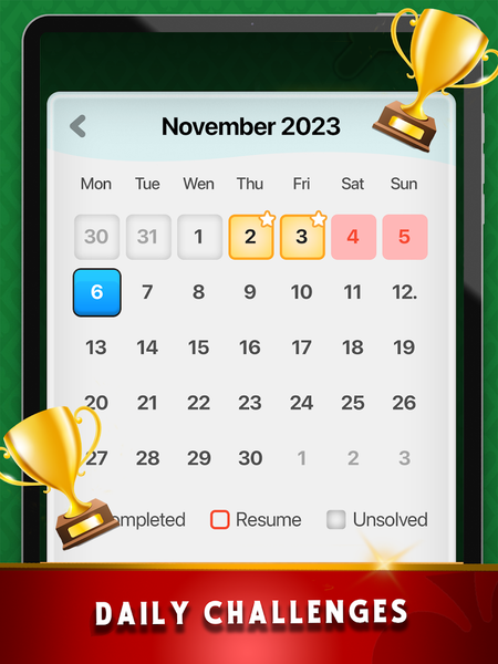 Klondike Solitaire Card Game - عکس بازی موبایلی اندروید
