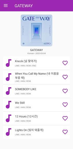 ASTRO Lyrics Offline - Image screenshot of android app