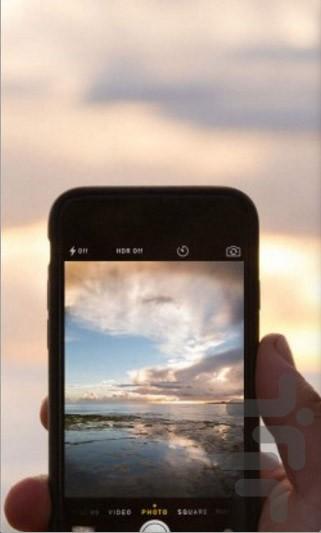 آموزش عکاسی حرفه ای با موبایل - عکس برنامه موبایلی اندروید