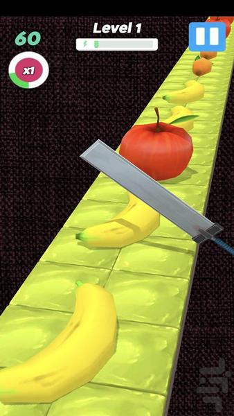 بازی میوه خرد کن - Gameplay image of android game