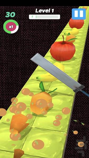 بازی میوه خرد کن - Gameplay image of android game