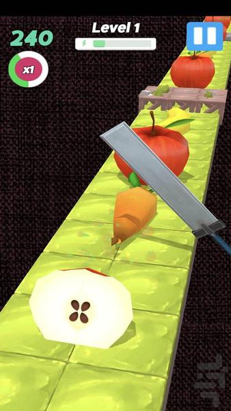 بازی میوه خرد کن - Gameplay image of android game