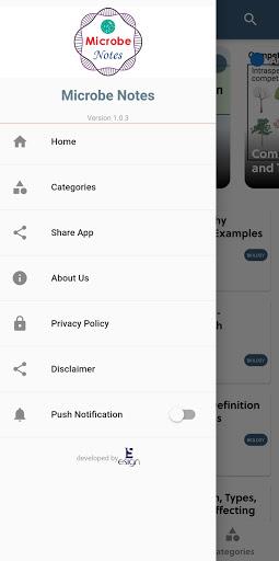 Microbe Notes - عکس برنامه موبایلی اندروید