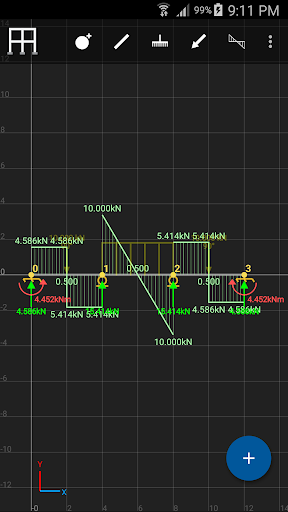 SW FEA ۲D Frame Analysis - عکس برنامه موبایلی اندروید