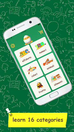 Learn Italian Vocabulary - Kid - عکس بازی موبایلی اندروید