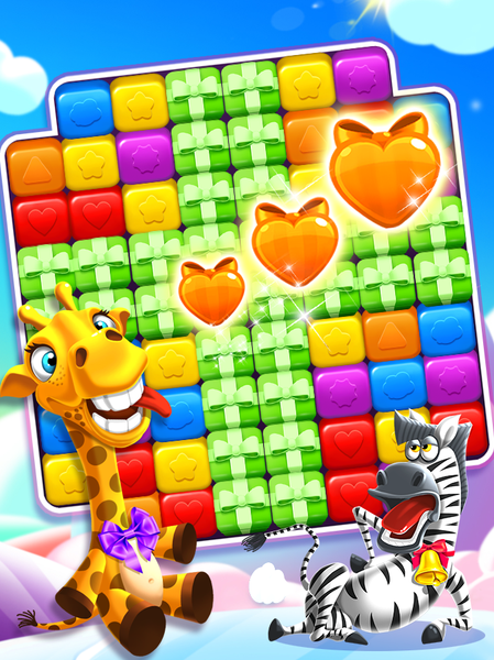 Candy Cubes Toon Collapse - عکس بازی موبایلی اندروید