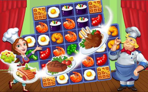 cook chef match 3 - عکس بازی موبایلی اندروید