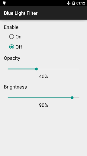 Blue Light & Brightness Filter - عکس برنامه موبایلی اندروید
