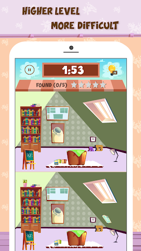 Find Differences - Home - Gameplay image of android game