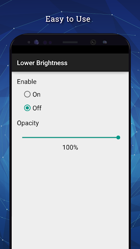 Lower Brightness Screen Filter - عکس برنامه موبایلی اندروید