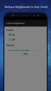 Lower Brightness Screen Filter - Image screenshot of android app