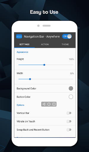 Navigation Bar - Anywhere - Image screenshot of android app