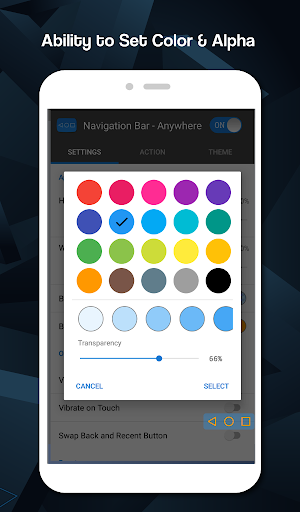 Navigation Bar - Anywhere - Image screenshot of android app