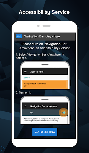 Navigation Bar - Anywhere - Image screenshot of android app
