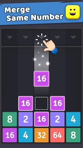 2048 Merge Number Games - Gameplay image of android game