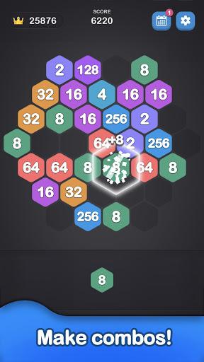 2048 Hexagon-Number Merge Game - عکس بازی موبایلی اندروید