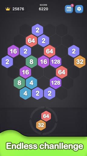 Hex ۲۰۴۸: Merge Puzzle Game - عکس بازی موبایلی اندروید