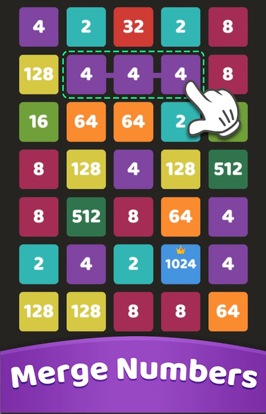 2248 Puzzle: Number Link 2048 - Gameplay image of android game